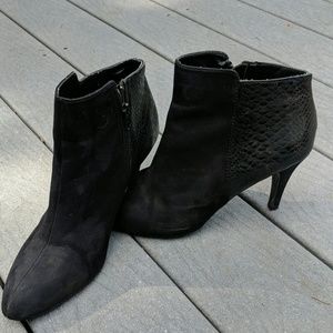 Express black boots size 10